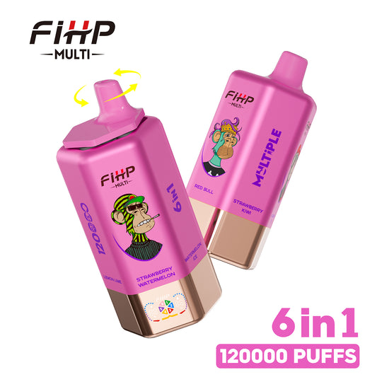 Vape FIHP 120 000 bouffées 6-en-1