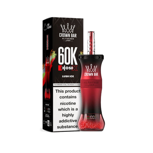 Chicha Crown Bar AL Fakher 60 000 bouffées