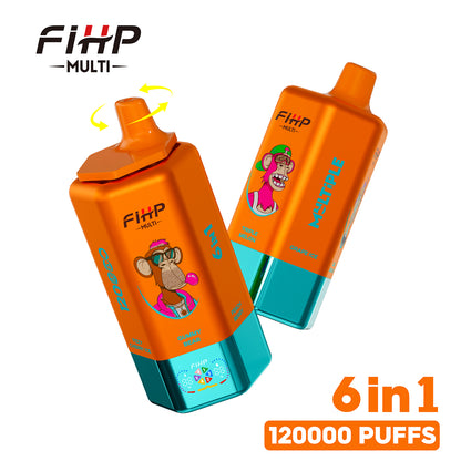 Vape FIHP 120 000 bouffées 6-en-1