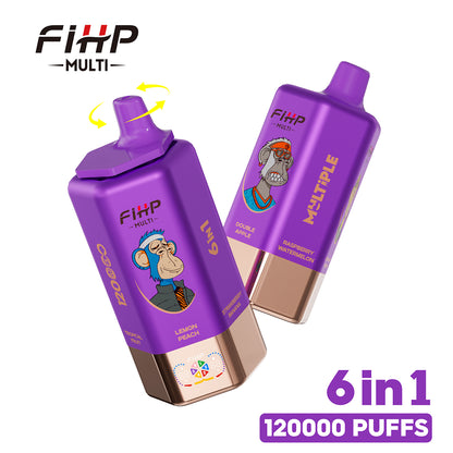 Vape FIHP 120 000 bouffées 6-en-1