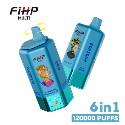 Vape FIHP 120 000 bouffées 6-en-1